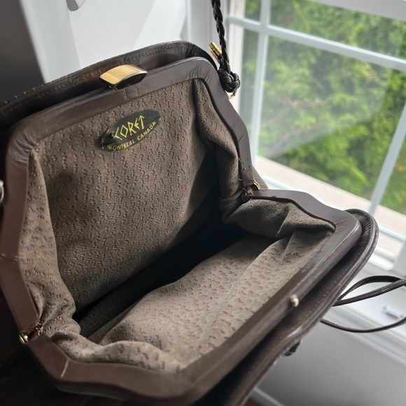 Vintage taupe/brown purse - Picture 4 of 4